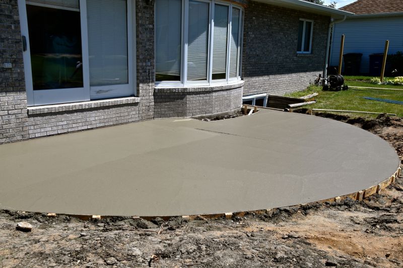 Finished Cement Patios
