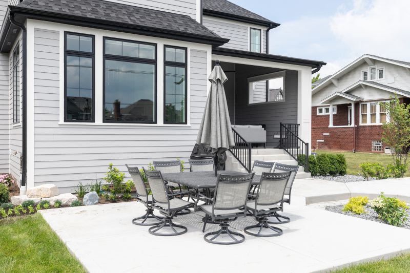 Products For Cement Patio Pourings in use