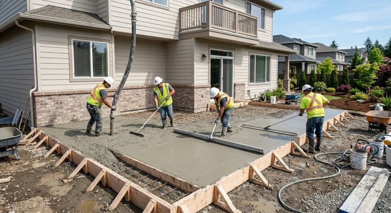 Concrete Patio Installation Service